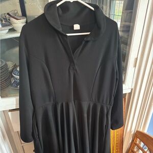 Elegant Black Women's Dress